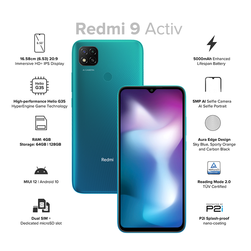 Redmi 9 Active launched in India